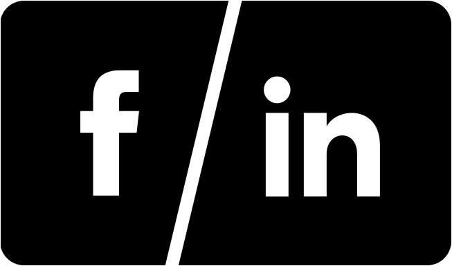 icone Facebook et Linkedin